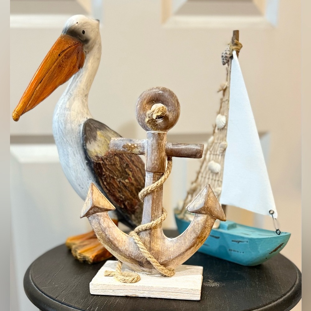 3 piece nautical/coastal decor set.